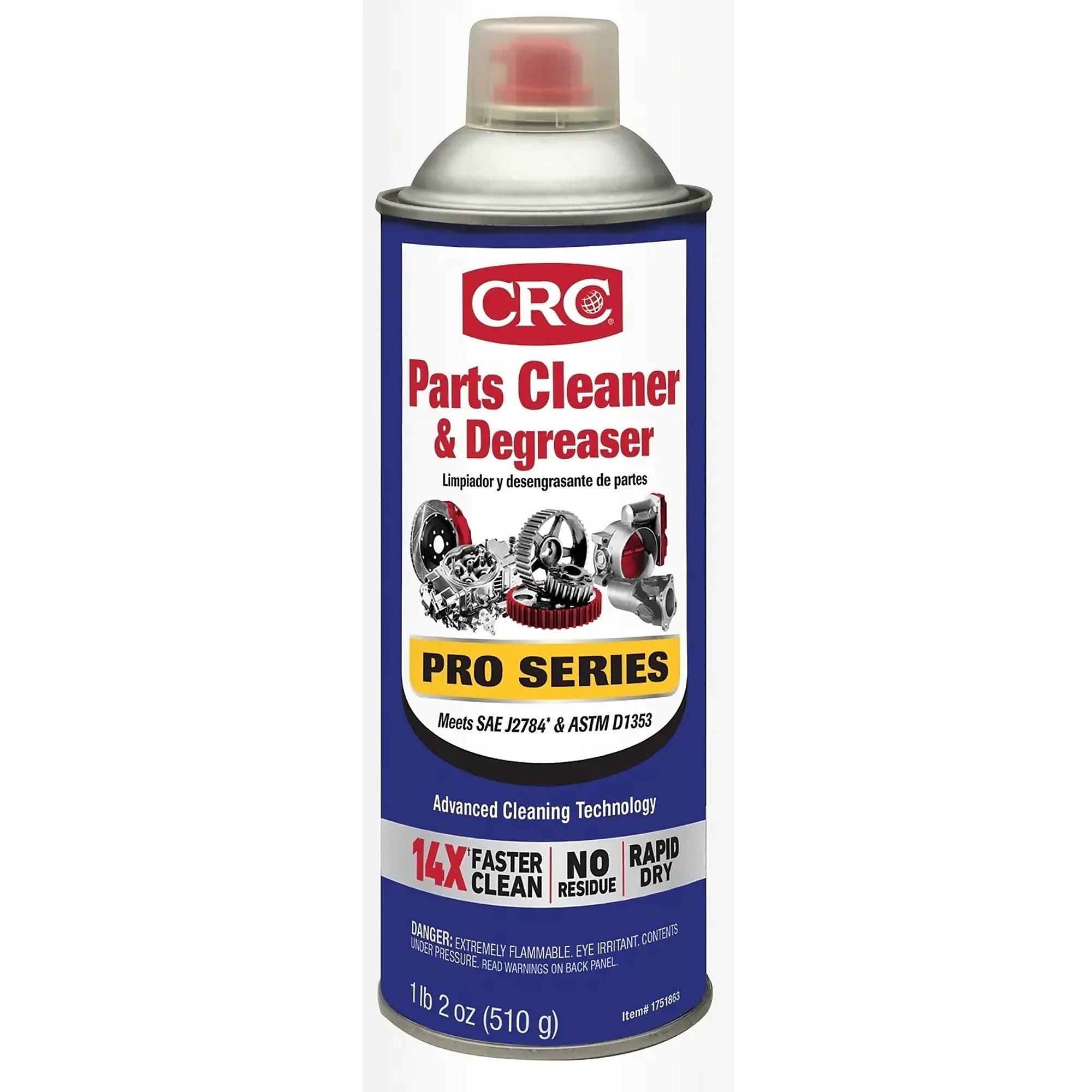 CRC Pro Series Parts Cleaner and Degreaser for Metal, 18 Oz.